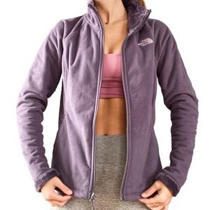brand new! The North Face fleece in grayish purple